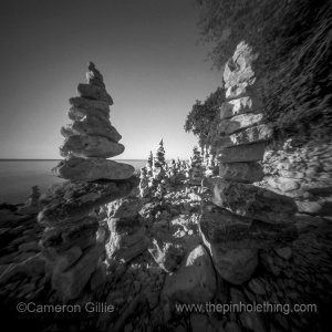 Door County Pinhole Photography, Cave Point