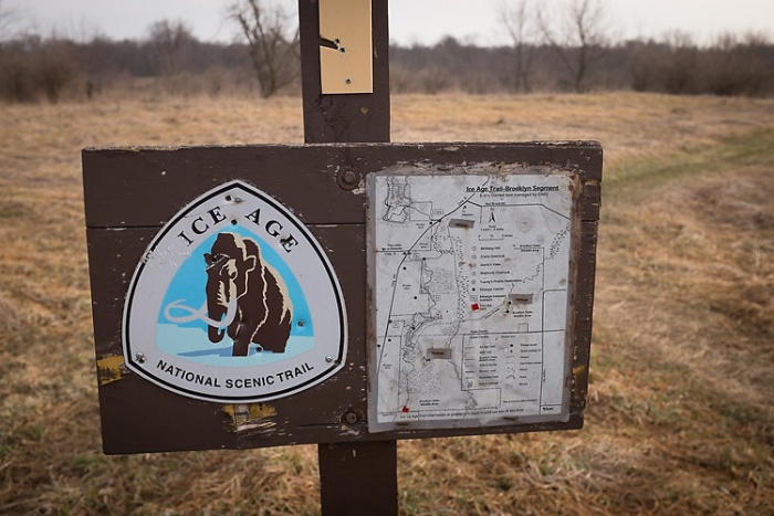 ice age trail sign